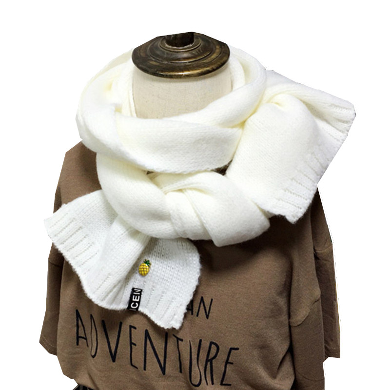 17 Colors Autumn Winter Children Immitation Cashmere Scarf Boys Girls Shawl Warm Thicken Kids Neckerchief Children Bufandas