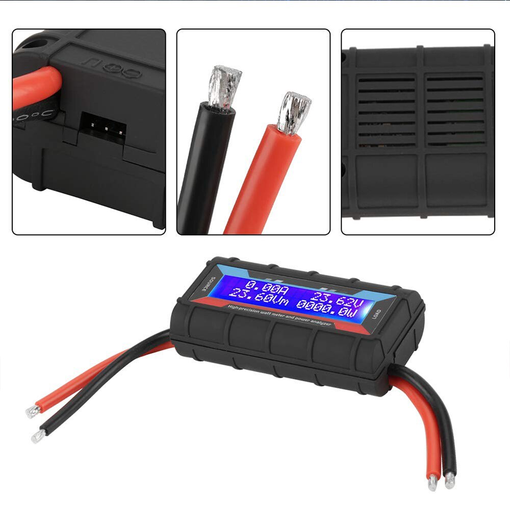 150A Digitale Watt Meter hoch-genauigkeit Energie Meter Für RC Modell Watt Meter Prüfer Gleichgewicht Spannung Batterie Energie Analyzer