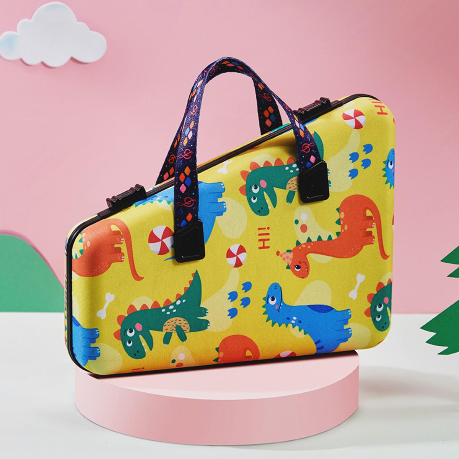 Portable Glockenspiel with Hammer Children Educational Tool Musical Instrument Percussion Instrument Xylophone for Beginners: Yellow