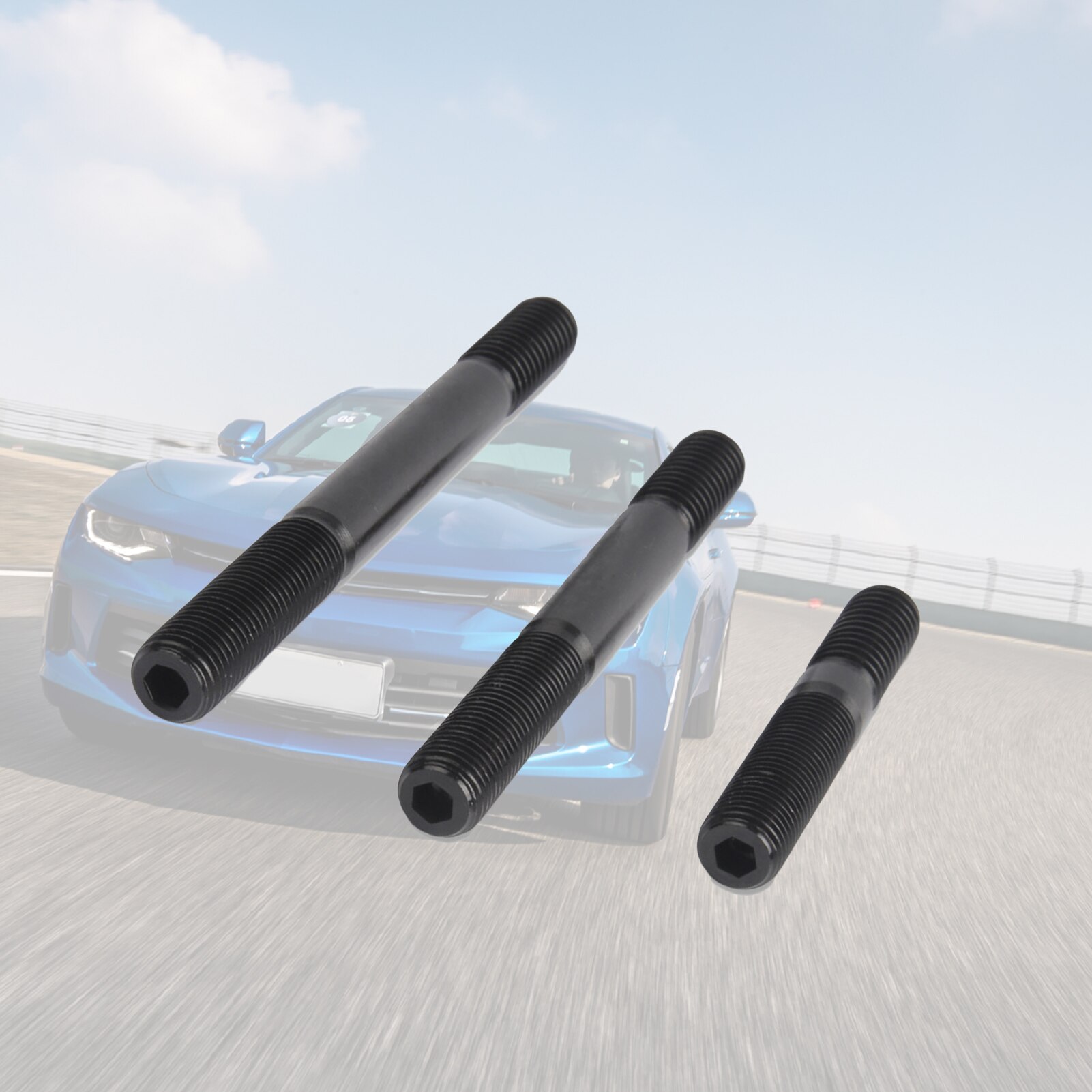 SBC Head Stud Kit Direct Replacement Dedicated Cylinder Head Studs Kit Auto Engine Parts for Chevrolet