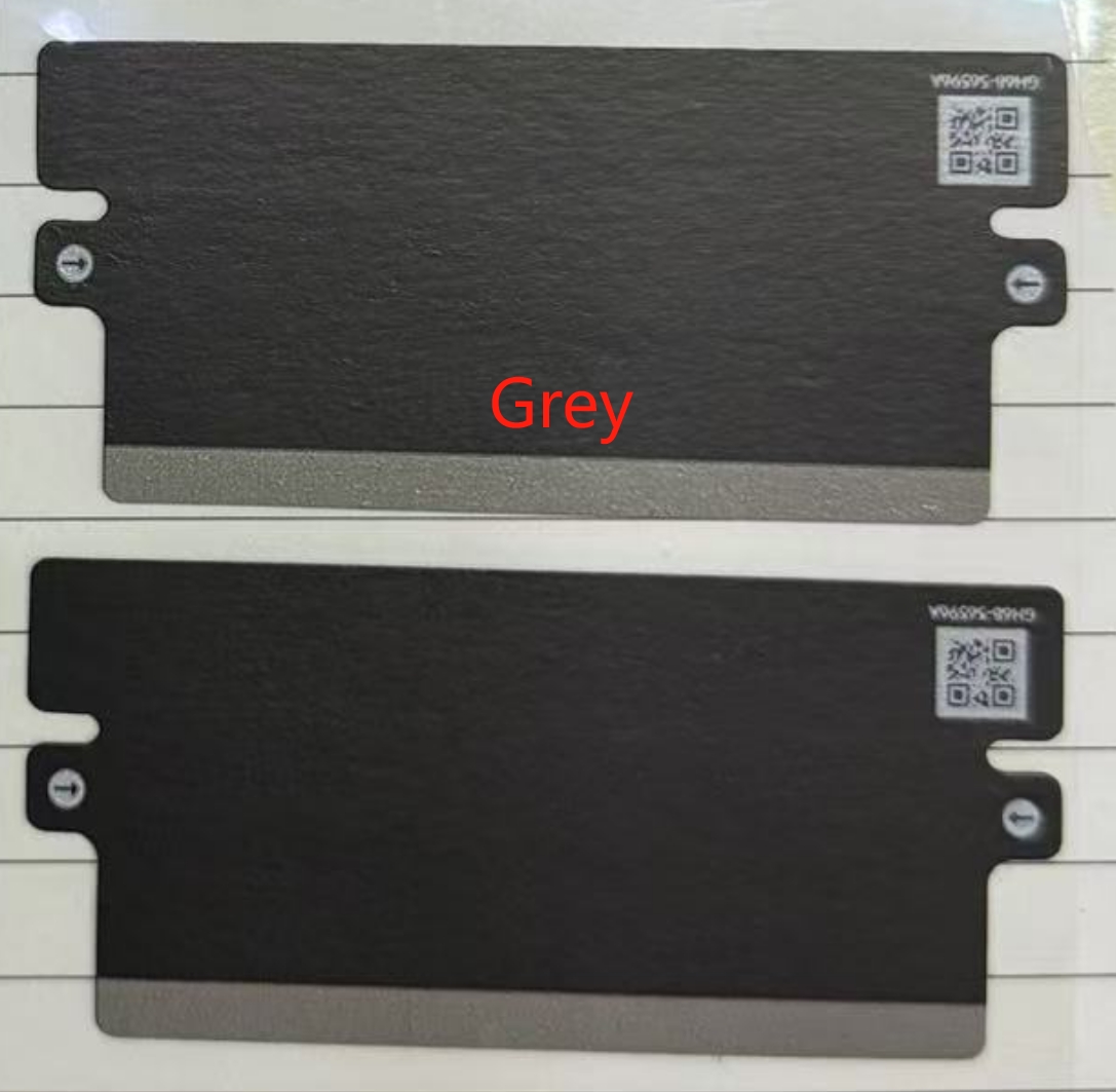 20pcs/lot white Arrow Marker Indicator Stickers for S25 S25 ultra Fold6 s25fe Box Label Seal Film Stickers US EU SA version: Transparent