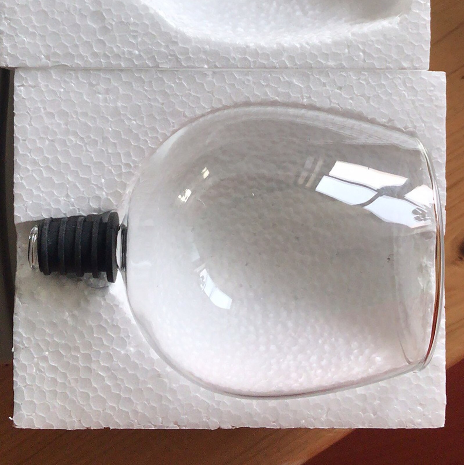 Wine Glass cup Topper the Whiskey glass to drink straight from the bottle Support Kitchen Accessories: Default Title