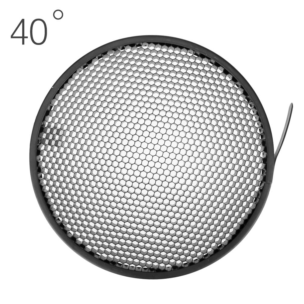 Bowens – grille réflectrice Standard en nid d&#39;abeille en aluminium, pour Studio de photographie, 6.7 pouces 17cm 2/3/4/5/6/7mm