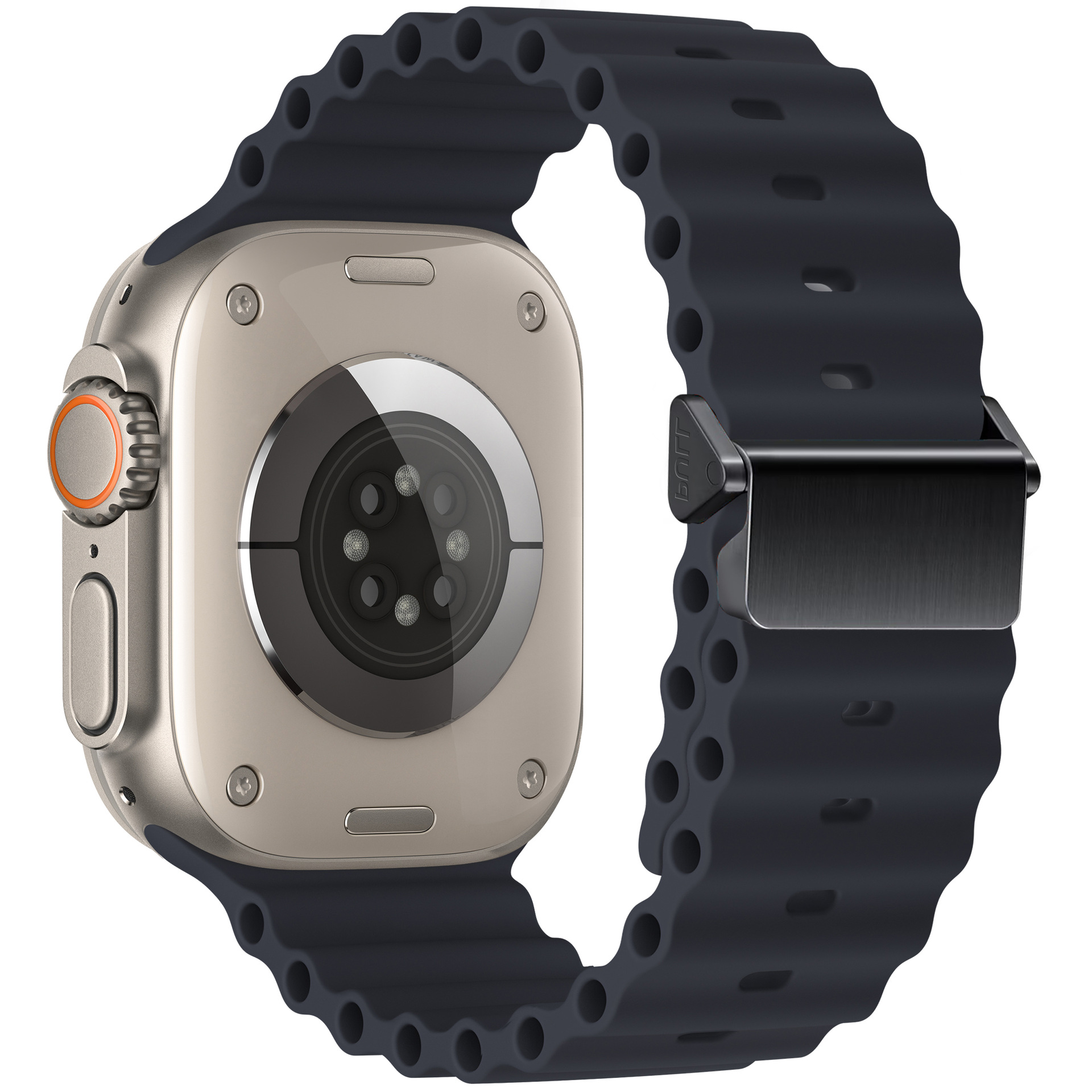 Cinturino per Mela guarda ultra gruppo musicale 49mm 44 45 41 42 46 40mm 38mm 44 45 mm 1:1 Cintura oceano originale serie iWatch 10 9 8 7 cinturini se: S / SMOKEY MALVA