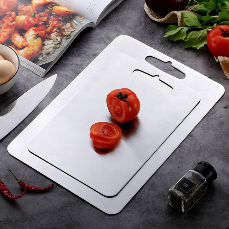 German stainless steel cutting board 304 kitchen household cutting board multifunctional cutting board