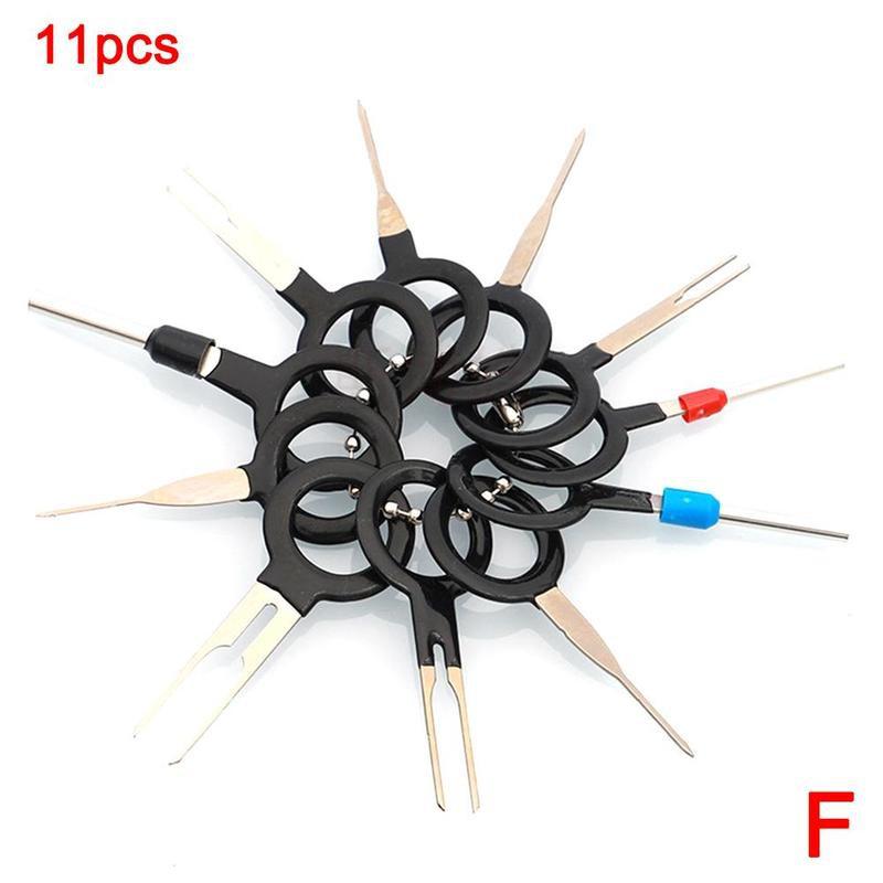 8/11/18/21/29/36/38Pcs Terminal Ejector Kit Tools Pin Draad automotive Ejector Connector Kit Terminal Ejector Kit Extractor O4I7: 6
