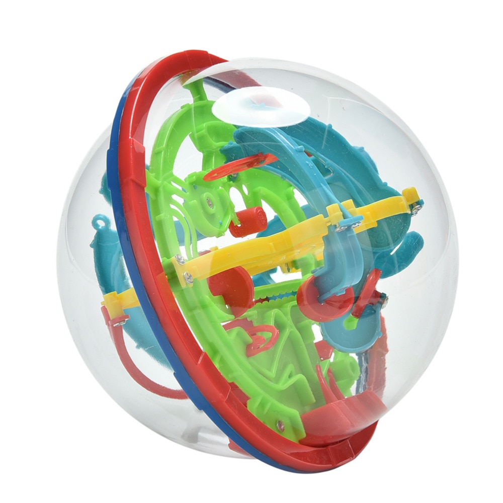 3D Plastic Educatief Training Tools Magic Intellect Doolhof Bal Kids Kinderen Balans Logic Vermogen Puzzel Spel Speelgoed