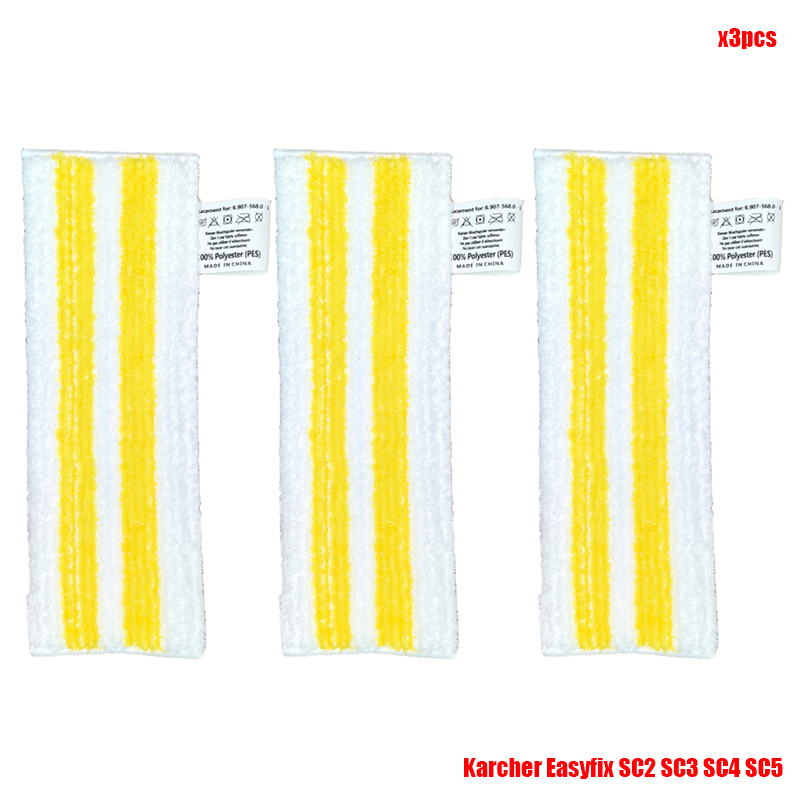 Accessories For Karcher Easyfix SC2 SC3 SC4 SC5 Handheld Vacuum Cleaner Microfiber Cleaning Pad Cover Steam Mop Cloth Rags Parts: MULTI