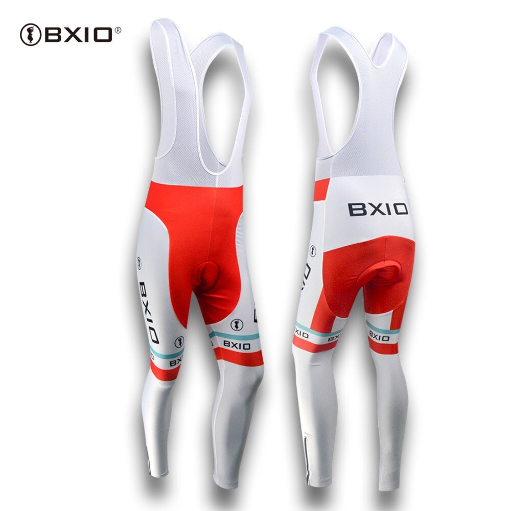 BXIO Radhose Herren - Vlies Thermohose - Winter Sport Radhosen Lang