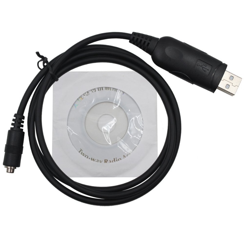 6 in 1 Usb Programming Cable for Motorola Hyt Icom Baofeng Puxing Kenwood Yaesu Walkie Talkie Radio Date Transceiver Cable