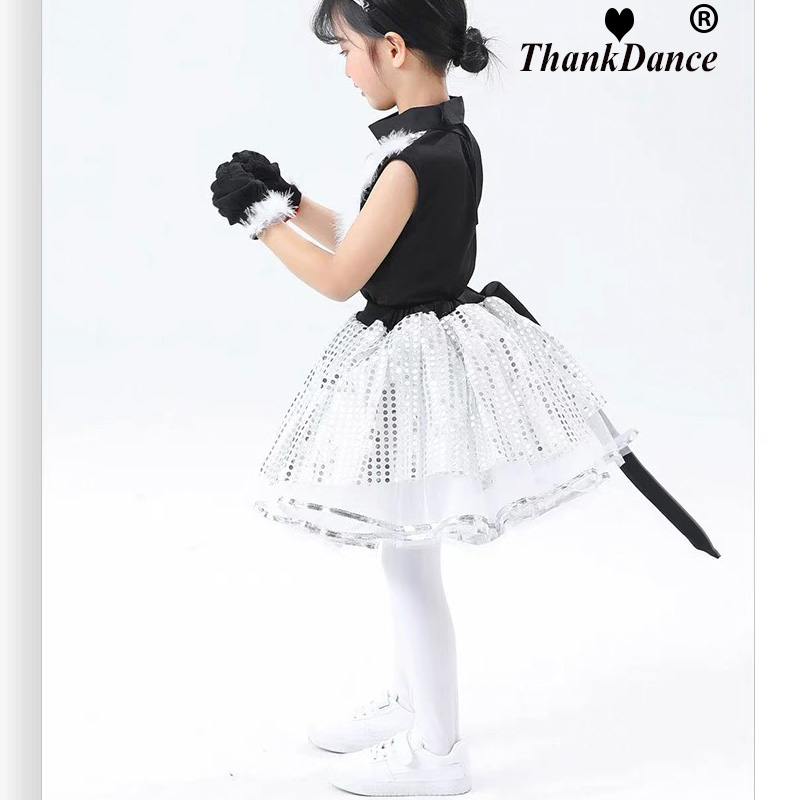 Cute cat cosplay for children, catgirl costumes, girls' and boys' cosplay animal dance costumes for children, halloween clothing