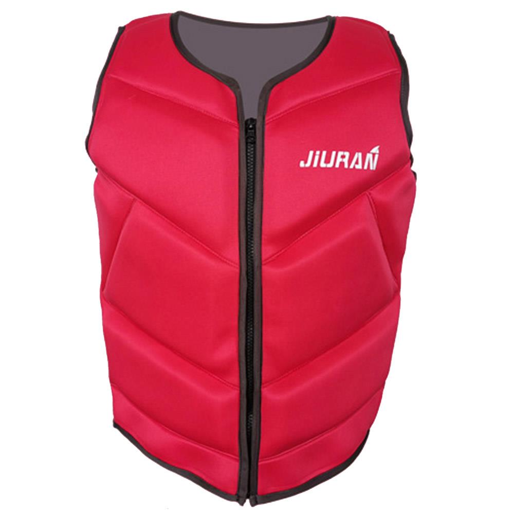 Veste flottante réglable gilet de pêche adulte natation sauvetage en plein air pêche en mer gilet de sauvetage pratique voile canoë