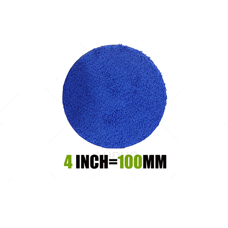 2/3/4/5/6/7 zoll Mikrofaser Polieren Pad Für Autos Körper Polnischen Wachs Puffer Pad waschen Reinigung Mikro Faser Polieren: Wolle Rad / Braun