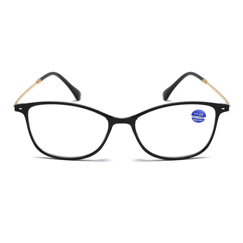 Ahora lunettes de lecture Ultra-léger Anti rayon bleu presbytie lunettes pour dames femmes bleu lumière lunettes dioptries + 1.0 1.5 2 2.0