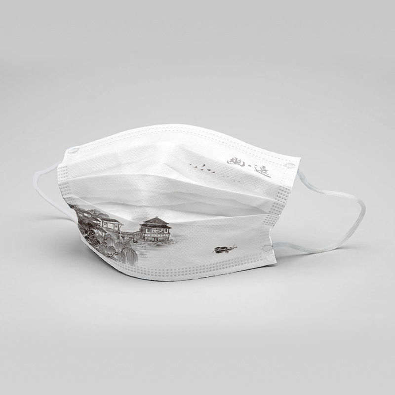 Chinese National Style Mask Chinese Style Face Mask Chinese Style Mask Ink Print Chinese Culture Decoration Masks Halloween: 2adult 50pcs