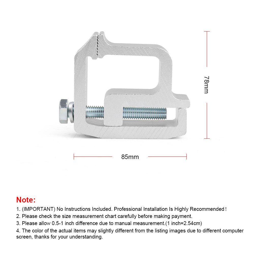 Universal Tite Lok Truck cap topper camper shell mounting clamps heavy duty