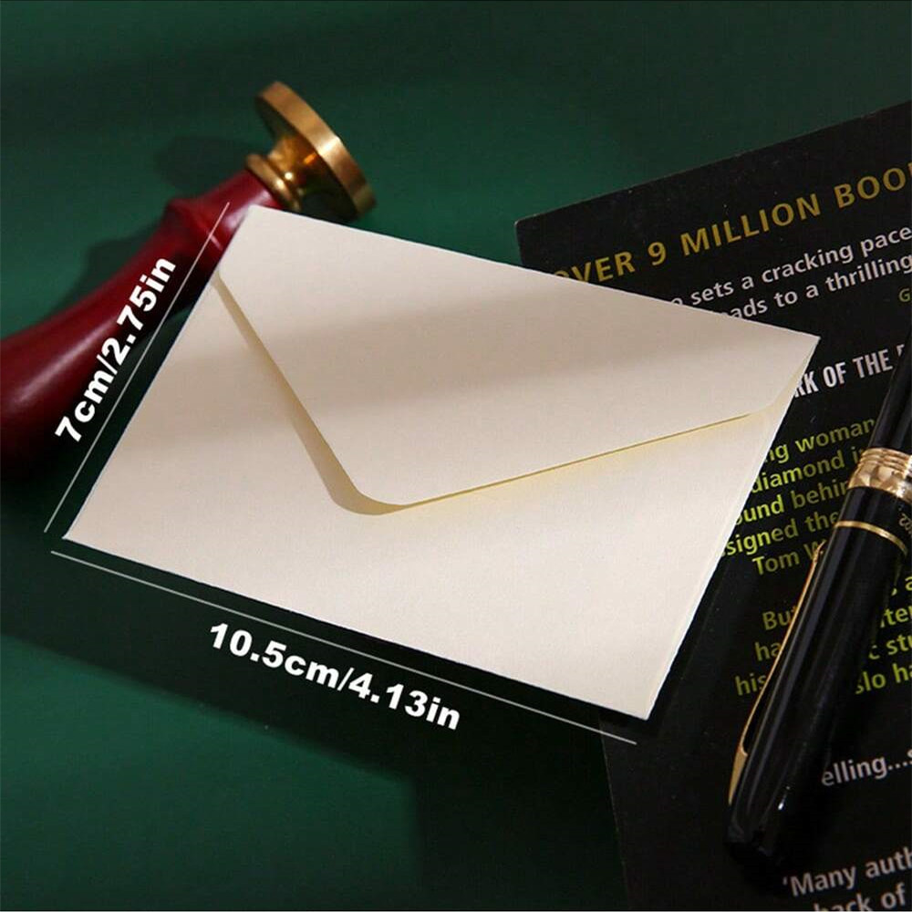 20PCS/lot Simple Retro Envelope Kraft Thickened Wire Wrap Handbook Invoice Organizer Literary Love Letter Envelope Bags File Bag
