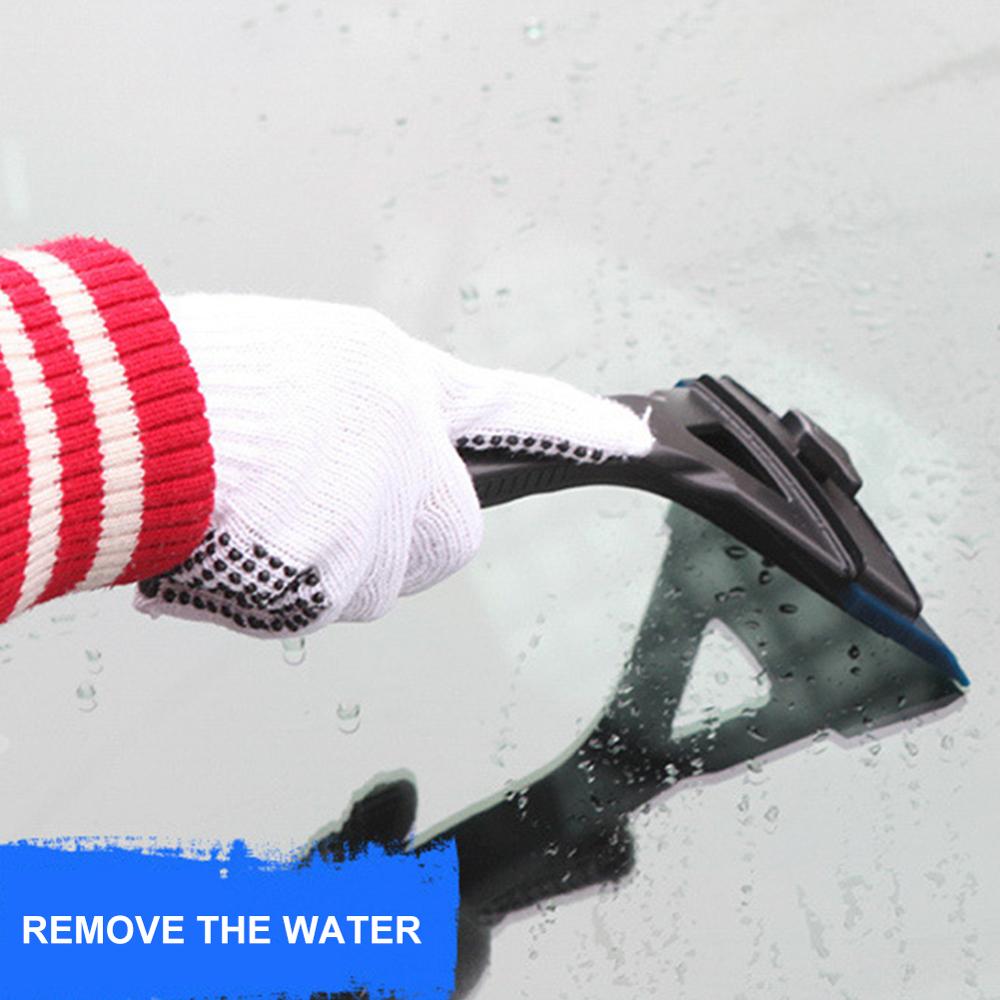 Auto Voorruit Ijskrabber Schop Anti Slip Zachte Verstelbare Radialen Sneeuwruimen Schop Ijsvrij, vegen Water Voor Auto Vrachtwagen Suv