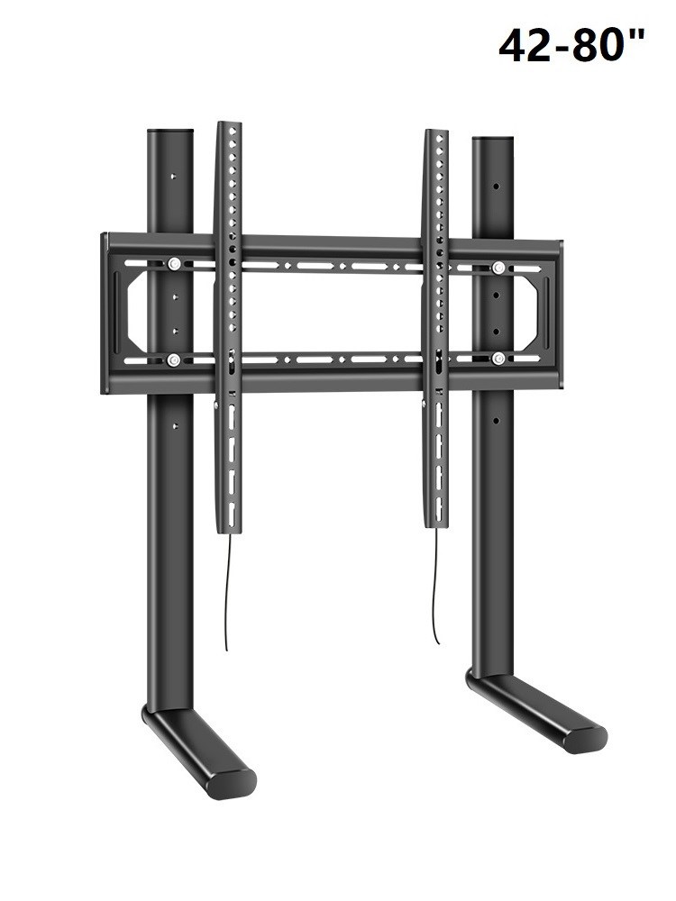 HILLPORT Universal TV Stand Base For 26''-80" Plasma LCD Flat Screen Height Adjustable Monitor Mount Arm Bracket Load DZX5