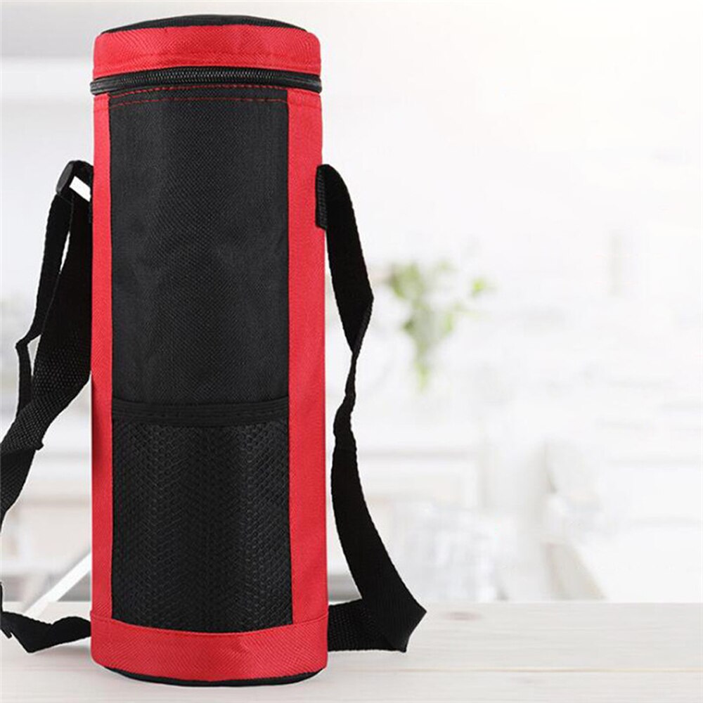 Wasser Flasche Kühler Tote Tasche Universal- Wasser Flasche Tasche Hohe Kapazität Isolierte Kühltasche draussen Reisen Camping Wandern