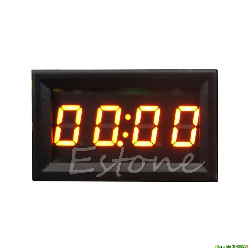 Meilleure affichage LED horloge numérique 12 V/24 V tableau de bord voiture moto accessoire