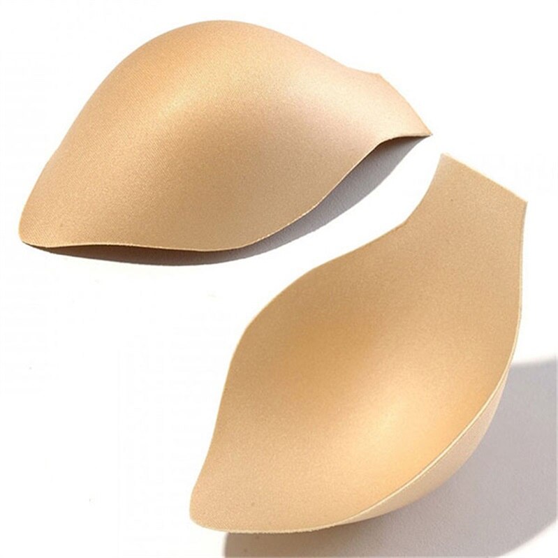 CLEVER-MENMODE Men Stereo Push up Cup Underwear Pad Inside Enhance Frontal Protection Cushion Inner Padded Enlarge: Nude