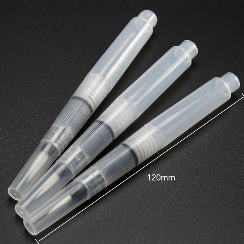 Refillable Water Brush Ink Pen for Water Color Calligraphy Drawing Painting Illustration Pen Small Middle Large Different Size