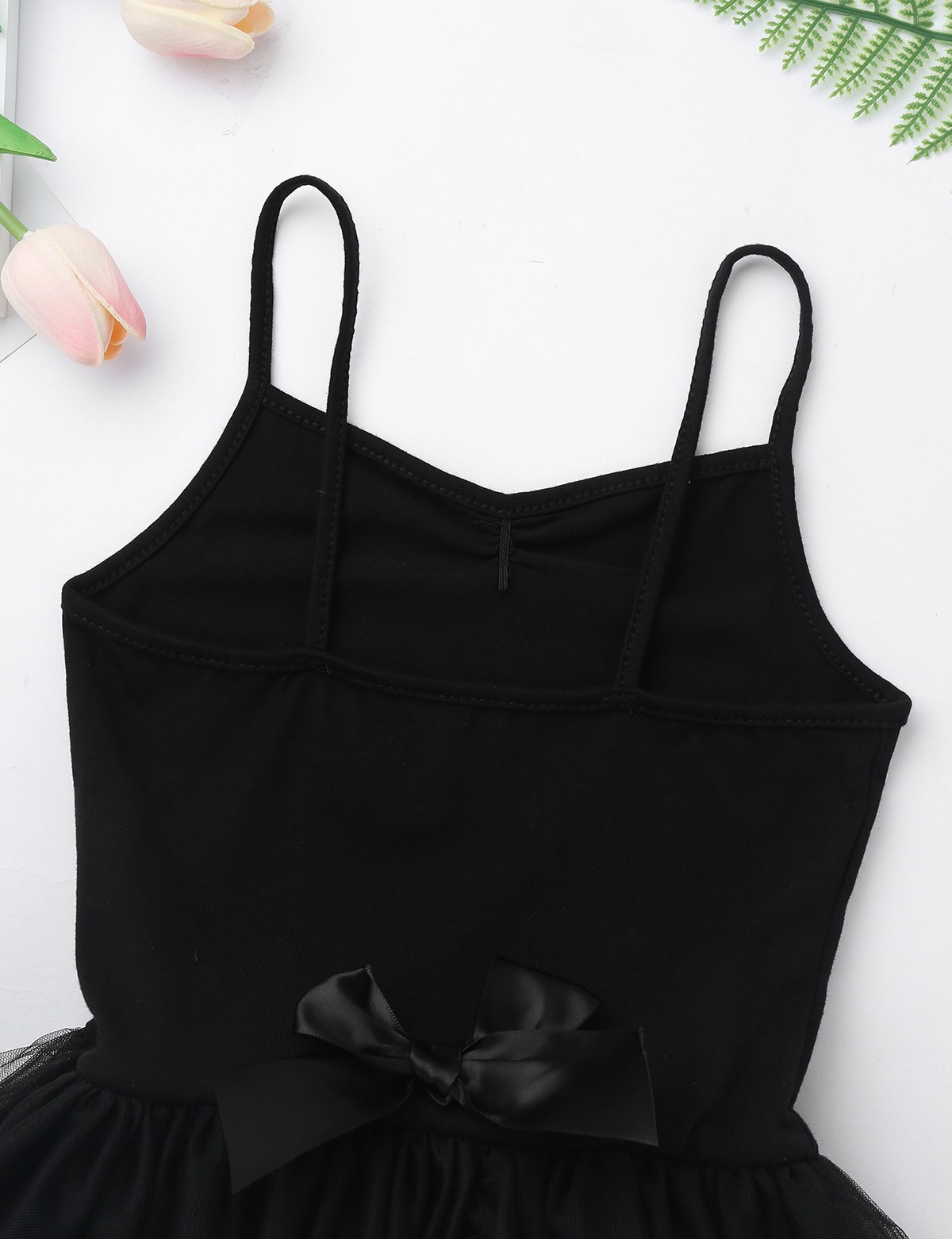 freundlicher Mädchen Ballett Wettbewerb Tanz Kleid eingeklemmt Vorne mit Strass Ballett Tanz Ballerina Gymnastik Trikot Ballettröckchen Kleid