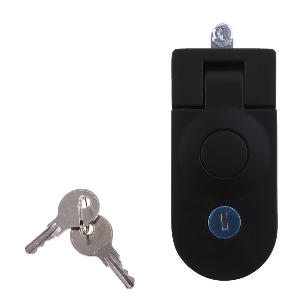 Powder Coated Zinc Alloy Sealed Lever Compression Latch, - Door Lock Security Adjustable Grip