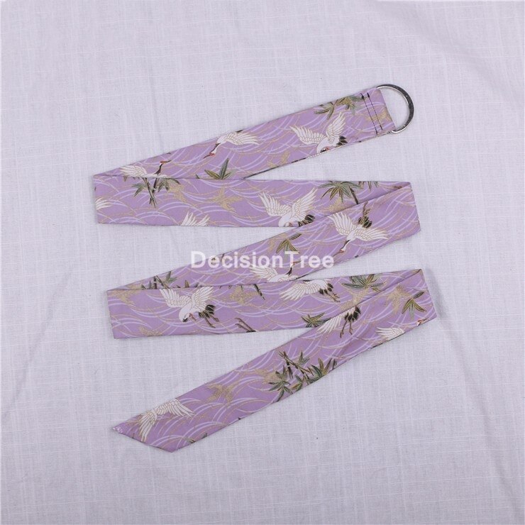 2022 chinese hanfu belt women chinese wind tassels silk belt bow tie vintage corset waistband vintage embroidery waistband hanfu: color12