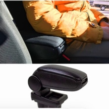 Roxform Dacia Duster Armsteun Kunstleer Zwart -) Suv Volledige Compatibel Armsteun Armsteun