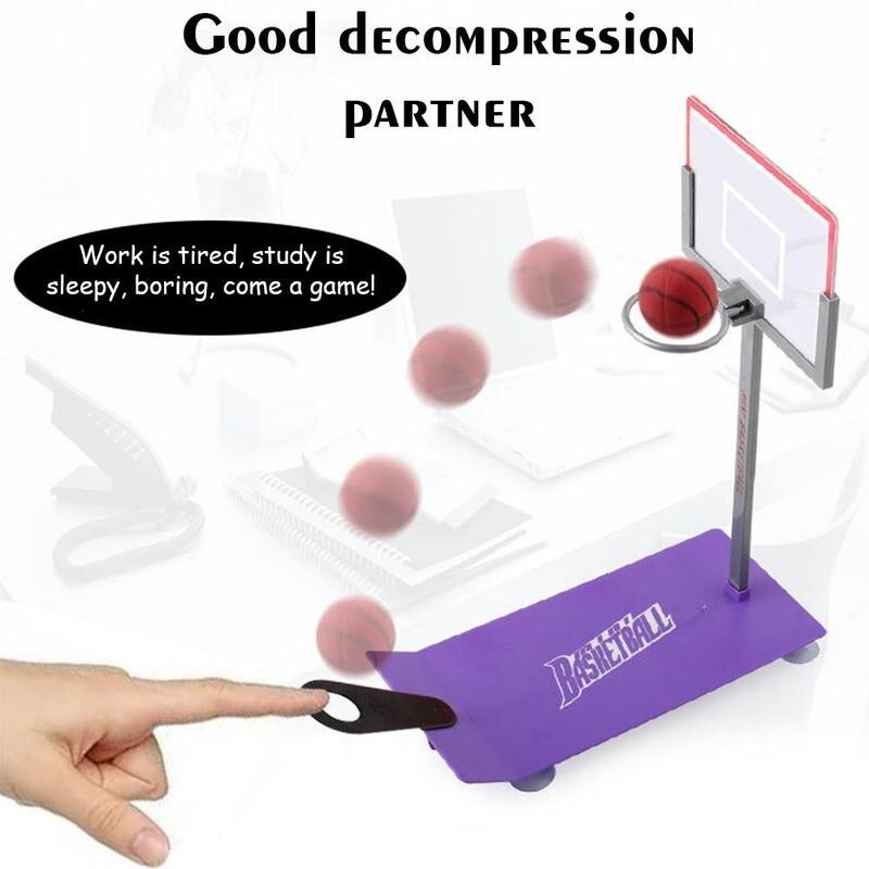 Foldable Mini Basketball Game Table Office Desktop game Toys Birthday Table Relief Basketball Training Basketball Stre H0L8