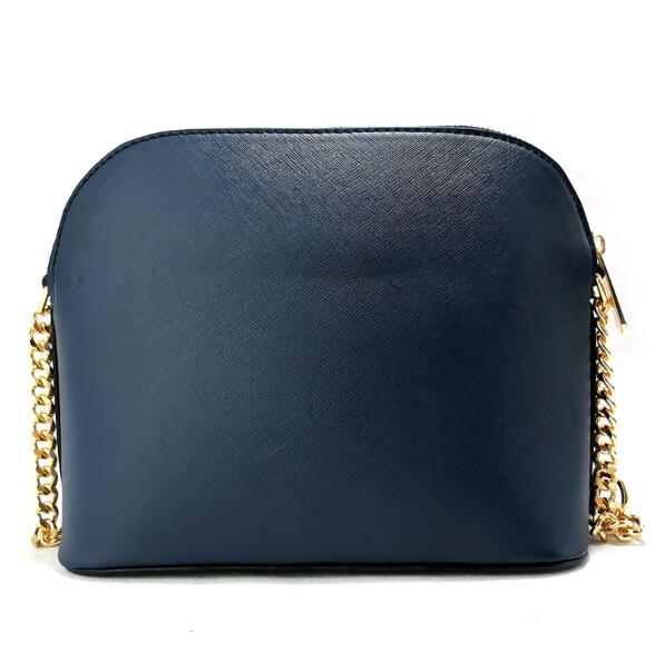 Bolso de piel sintética de ratán para chicas, bolsa femenina de famosa, Bolso pequeño con armazón,: Azul oscuro