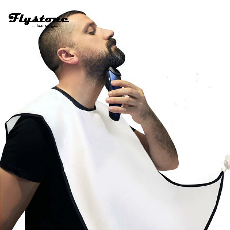 Suef skjegg barbering forkle smekke trimmer barberhøvel holder stativ hår barbering forkle barbering barberholder holder baderomsarrangør til mann @ 8