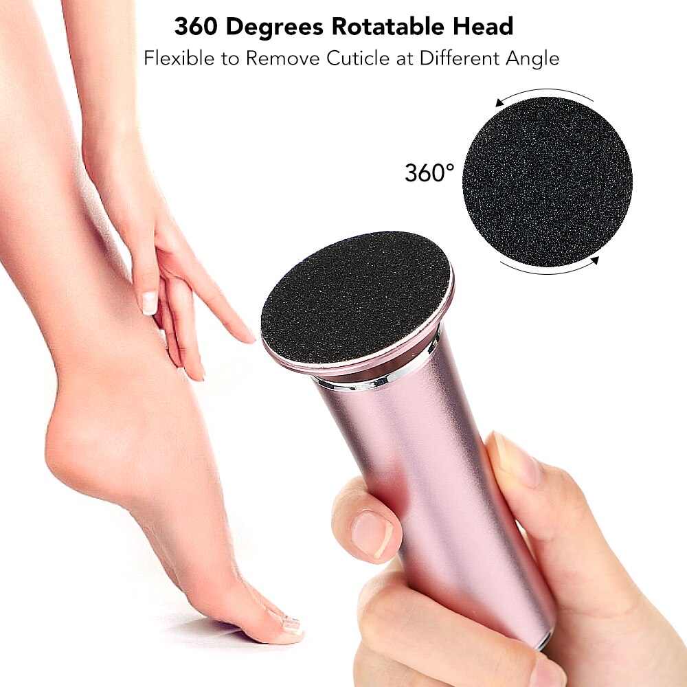 Electric Foot Callus Remover Foot Care File Leg Heels Remove Dead Skin Pedicure Tool Set Feet Clean Care