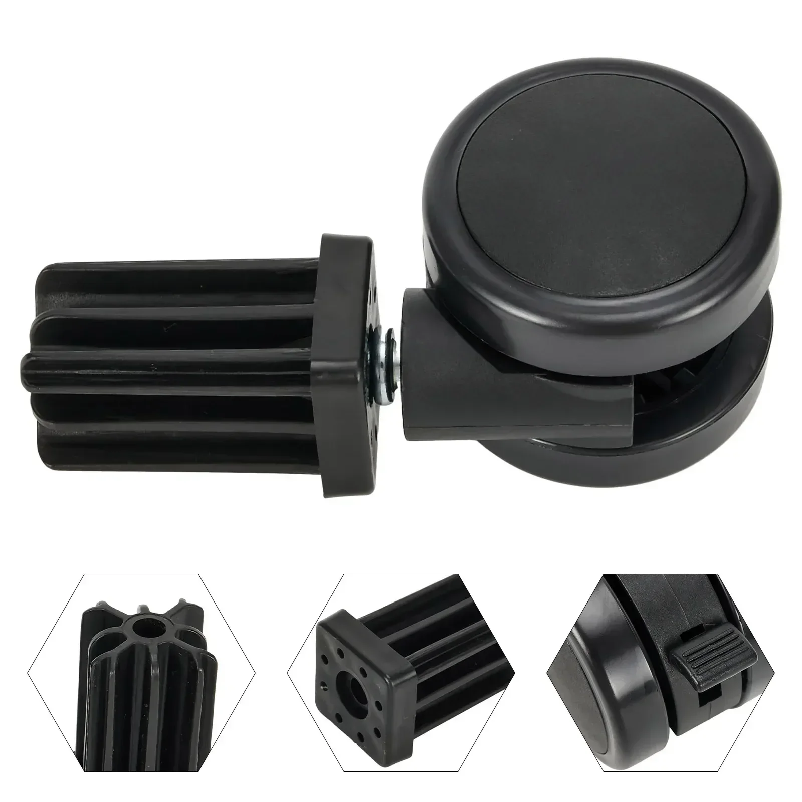 Zwenkwiel Gasgrills Betrouwbare vervangende zwenkwielen voor Weber-grills Compatibel met Summit 6414 306414
