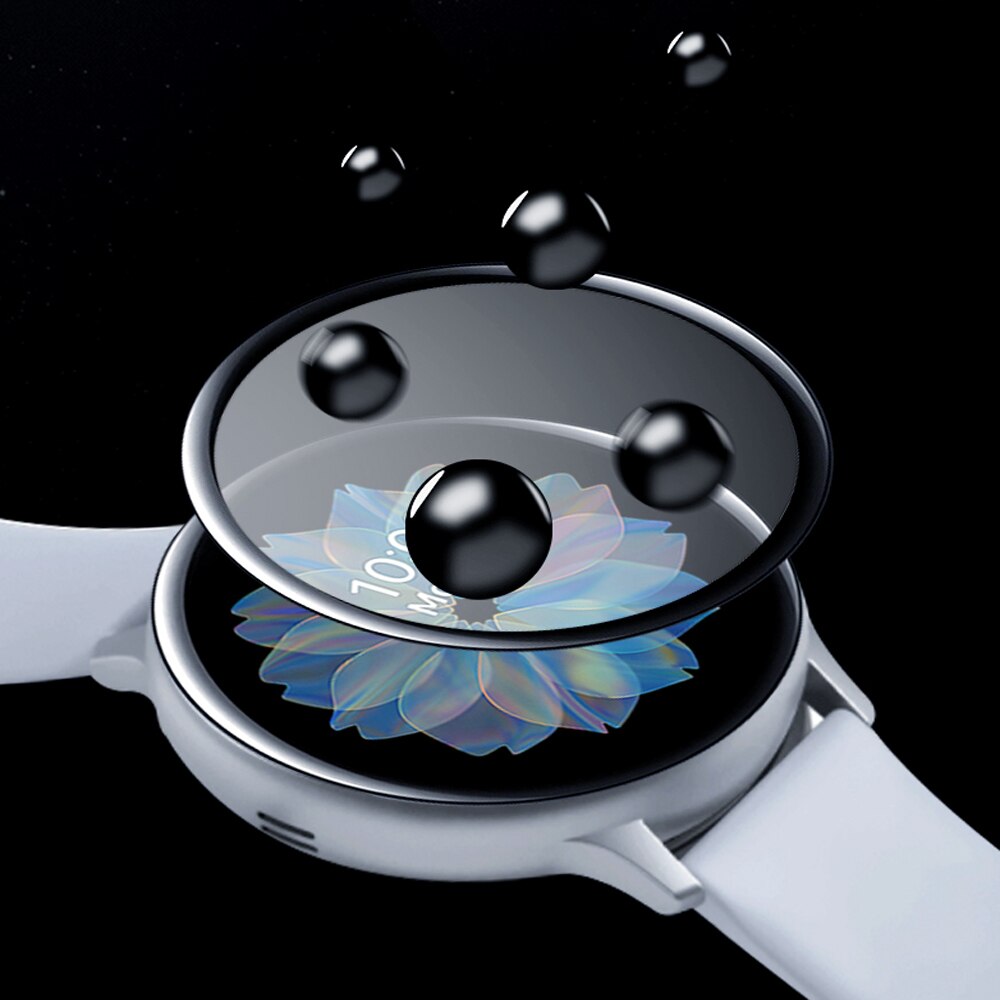 Screen Protector Voor Samsung Galaxy Horloge Actieve 2 44Mm 40Mm Hd 3D Transparante Zachte Film Glas Smart Horloge waterdichte Protectors: 44mm