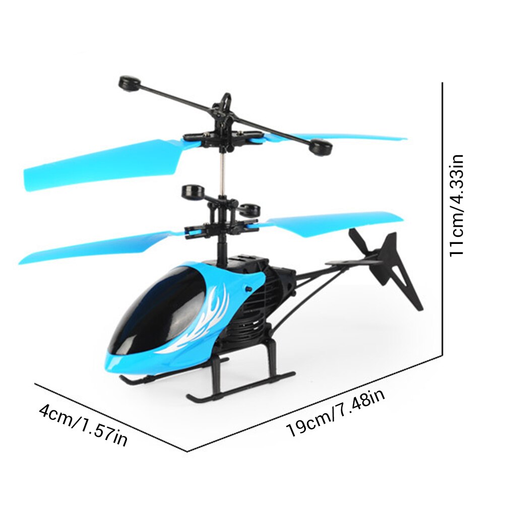 Afstandsbediening Inductie Helikopter Vliegende Speelgoed Oplaadbare Handleiding Drone Vliegtuigen Elektrische Speelgoed Met Led Verlichting Kinderen