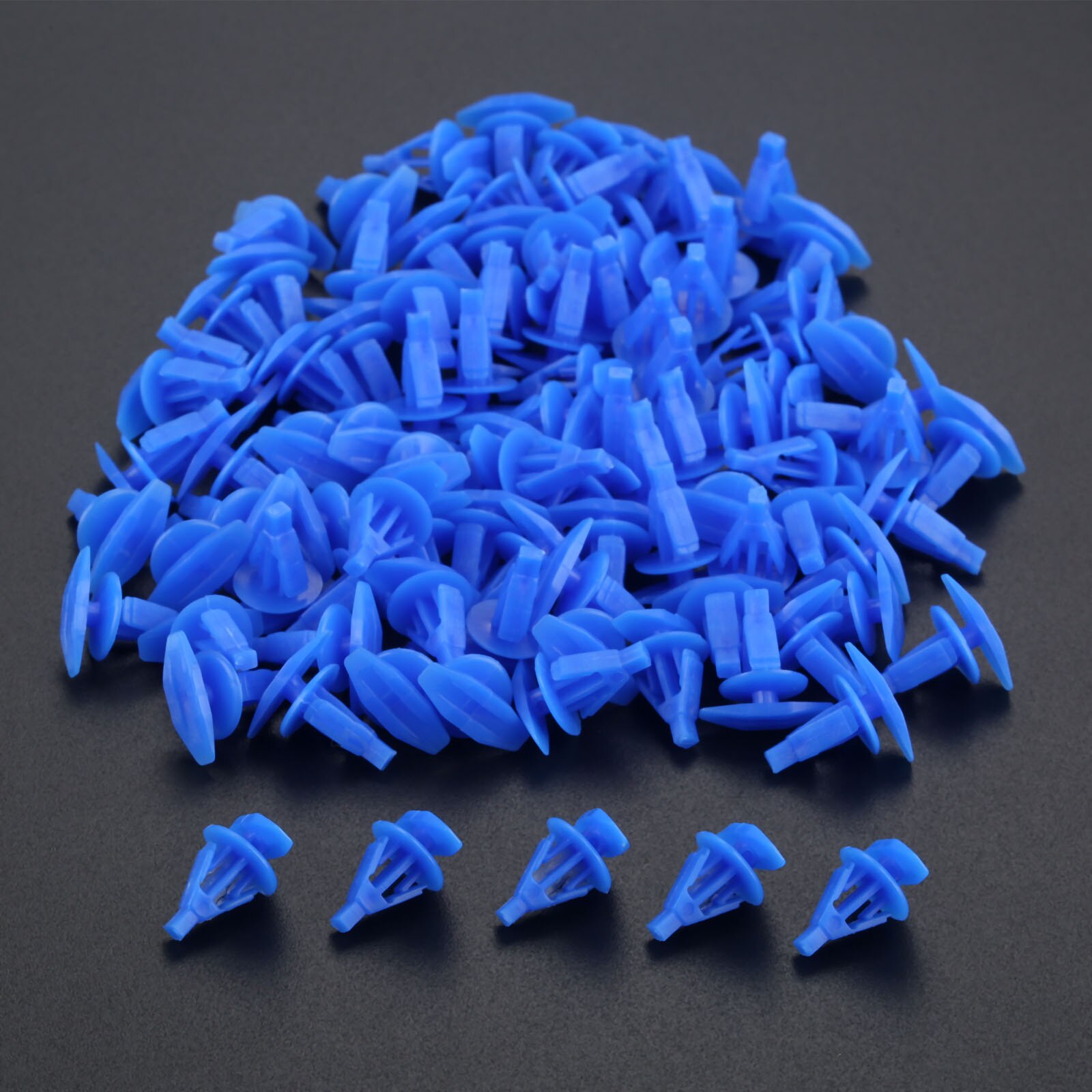 Yetaha 100PCS Car Fasteners Auto Door And Window Sealing Strip Weatherstrip Retainer Clips For VW Honda Toyota Nissan Universal