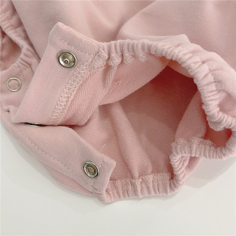 Milancel Baby Kleding Schattige Beer Patroon Baby Jongens Bodysuit Lange Mouwen Peuter Meisjes Jumpsuit Baby Hoofdband
