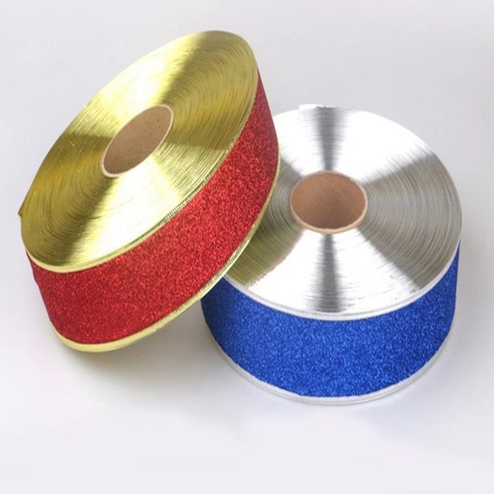 25cm jul glitter stora rosetter julgran dekor år leveranser bröllop band fest dekoration prydnader pilbåge