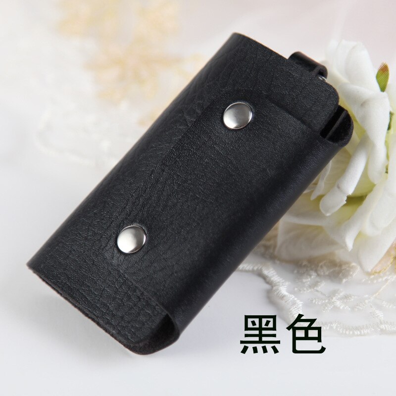 Pu Lederen Sleutel Portemonnee Kaarthouder Leuke Business Organizer Huishoudster Case Sleutelhanger Portemonnees Mannen Vrouwen Pocket Autosleutels Bag