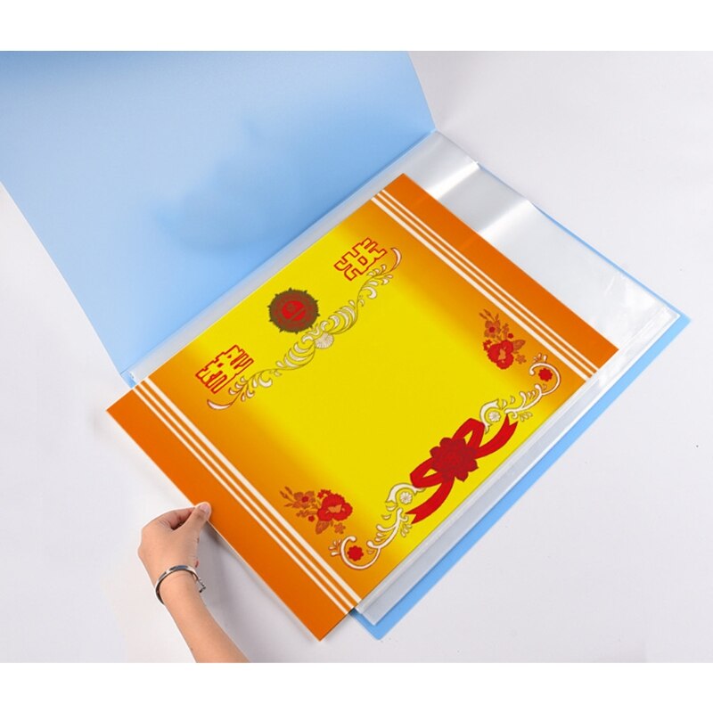 4k Drawing Paper Painting File Document Folder 20/30Pages Paper Holder Organizer 1XCB