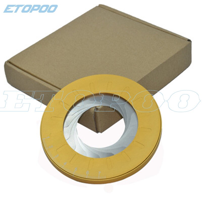 Round Circle Tool Adjustable Measurement Stainless Steel Drawing Ruler With Size Measure Marks Party Baking: Default Title