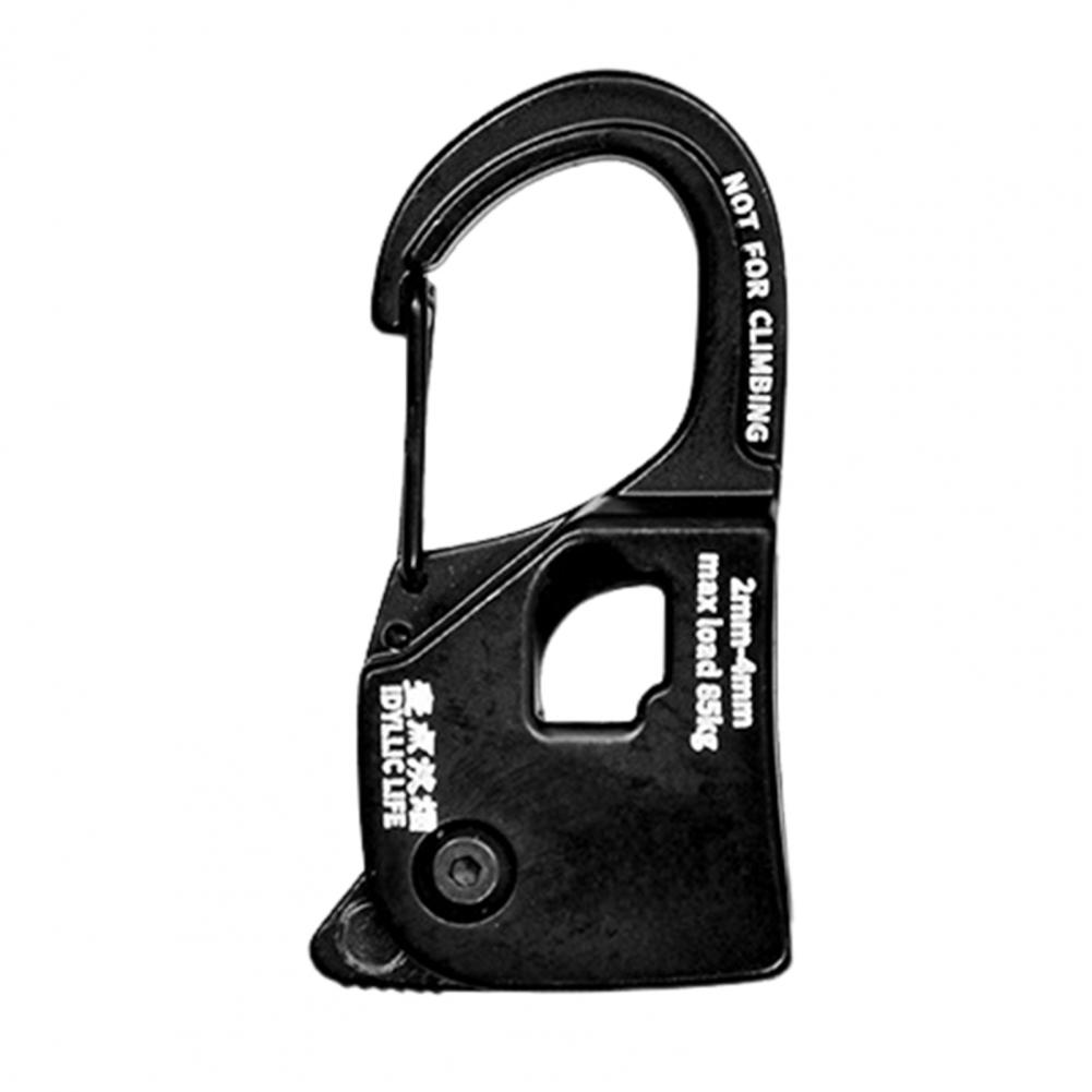 Tendeur de corde pour tente de Camping, ajusteur de cordon, fixation antirouille pour auvent de tente, forte charge, boucle à fixation rapide: Rouge