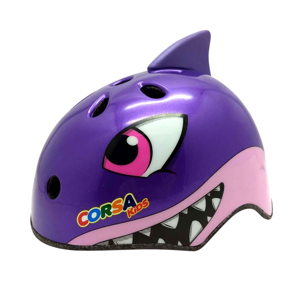 Cycling Helmet Kids Helmets Safety Helmet Lightweight Cute Pattern Breathable Vents Shock-absorbing Bike Cycling Equipment Sport