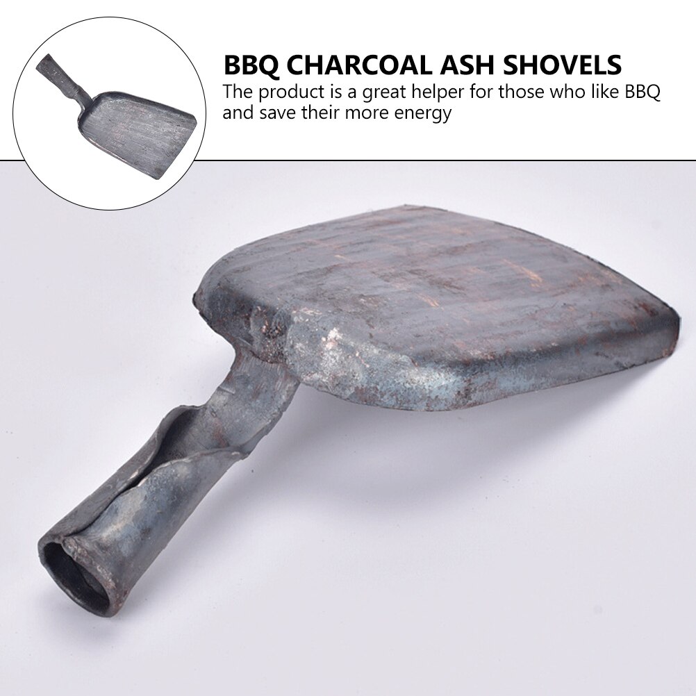 Manual Ash Shovel Multi-functional Coal Ash Shovel Steel Scooping Coal Shovel for Home Restaurant Kitchen