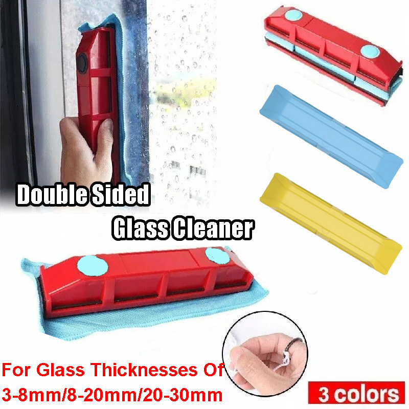 2025 limpiador de ventanas magnético, limpiaparabrisas doble opcional de 3-30mm para limpiar ventanas de vidrio para el hogar, herramienta