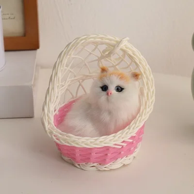 10 stücke Rattan Gewebt Blumenkörbe Vogelnest Korb Schokolade Süßigkeiten Lagerung Kasten Heimat Sekretariat Dekor Anhänger Wohnzimmer Liefert: Tiefe Saphir
