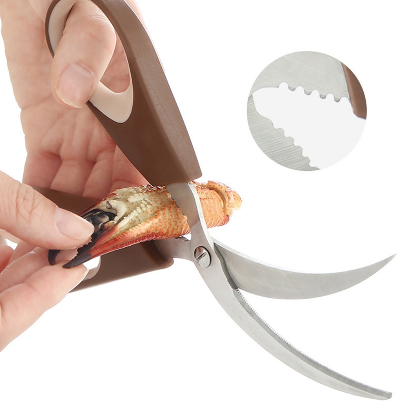 Zeevruchten Scharen Kreeft Vis Krab Garnalen Schaar Keuken Multifunctionele Tool 87HA